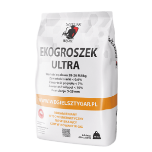 Węgiel Sztygar Ekogroszek ULTRA - worki 25 kg